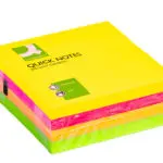 BLOCOS ADERENTES Q KF01348 CUBO C/4 CORES NEON 76X76 - 320FL 25948