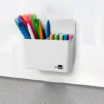 PORTA MARCADORES LIDER CB02 BRANCO MAGNETICO 125x75x40 - 163568