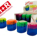 APARA LAPIS PLASTICO C/DEPOSITO M+R NEO LIGHT DUPLO 51891