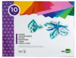 CADERNOS PAPEL LUSTRO 315x240 10 FOLHAS CORES TM05 - 00759