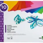 CADERNOS PAPEL LUSTRO 315x240 10 FOLHAS CORES TM05 - 00759