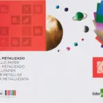 CADERNOS PAPEL METALIZADO TM13 315X240 A4+ C/10 CORES 75127