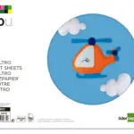 CADERNOS PAPEL FELTRO 315x240 A4+ C/10 CORES 50335 TM11