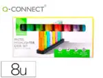 MARCADORES Q-CONNECT FLUORESCENTE PASTEL KF17806 COM BASE SECRETARIA 8 CORES - 162662 - Image 4