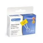 MOLAS PAPEIS METALICA RAPESCO 1351 19mm EMOJIS AMARELO CAIXA C/20 - 154314