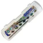 AGUARELAS GIOTTO 331200 ACQUERELLI GLITTER CX C/8 CORES + PINCEL