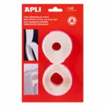 FITA VELCRO ADESIVA APLI 13657 BRANCO 2cm x 1m
