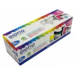 GUACHE EXTRA FINO GIOTTO TEMPERA ESCOLAR 356700 CAIXA C/12 CORES x 25ml + PINCEL