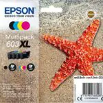TINTEIROS EPSON C13T03A64010 - PACK 4 CORES 603XL/603
