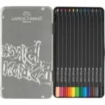 LAPIS COR FABER-CASTELL 116413 BLACK EDITION CX METALICA C/12 uni 18cm - Image 2