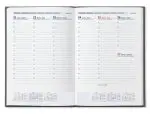 AGENDA A4 - SEMANAL 210X297 CORFU PRETO 175718 - ANO 2027 - Image 4