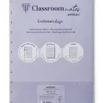 RECARGA CADERNO INTELIGENTE AMBAR EcoSmart A4 PAUTADO 50FL 100GR