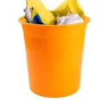 CESTOS PLASTICO PAPEIS KF19040 LARANJA 13L 29X21 - 156306