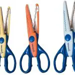 TESOURAS ESCOLAR RECORTES ZIG ZAG 16cm TI01 - 75509