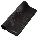 TAPETE RATO XXL KF14444 PRETO COM MAPA MUNDO 900 x 400 mm - 170692