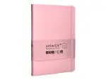 CADERNO ANTARTIK NOTES CAPA DURA COM ELASTICO A5 PAUTADO ROSA PASTEL 100FL TW91 - 170058 - Image 3
