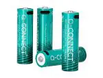 PILHAS Q-CONNECT KF14129 RECARREGAVEIS USB-C AA 172237 - PACK C/4 - Image 3