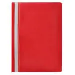 PASTAS DOSSIER Q-CONNECT KF01455 FASTENER PVC A4 VERMELHO 32703 - PACK 25