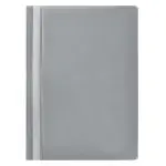 PASTAS DOSSIER Q-CONNECT KF01650 FASTENER PVC A4 CINZA 32706 - PACK 25