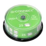 DVD - R Q-CONNECT KF00255 4.7GB 120min 16x 54740 TORRE C/25