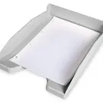 TABULEIROS PLASTICO Q-CONNECT KF04194 CINZA OPACO 36181
