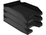 TABULEIROS PLASTICO Q-CONNECT KF04189 PRETO OPACO 36177 - Image 3