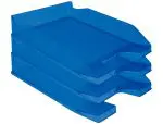 TABULEIROS PLASTICO Q-CONNECT KF04197 AZUL TRANSPARENTE 36184 - Image 3