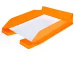 TABULEIROS PLASTICO Q-CONNECT KF04201 LARANJA TRANSPARENTE 36188