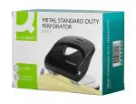 FURADORES Q-CONNECT KF14220 METAL 30 FOLHAS PRETO 172070 - Image 3