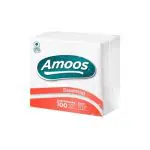 GUARDANAPOS 22X22 FOLHA DUPLA BRANCO MAÇO 100