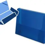 PASTAS PL. A4 C/ABAS ELASTICO LOMB.2,5CM AZUL TRANSLUCIDO 20963 SS22