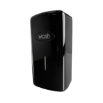 SABONETEIRA PLASTICO PRETO WOSH 22,5x11x8 - 1L