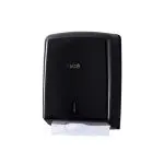 TOALHEIRO P/TOALHAS ZIG-ZAG PRETO 35X27X12