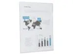 BOLSAS PLASTICO A4 LIDER. BL11 EM "L" 180mic 20078 TRANSPARENTE PACK 10