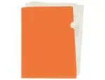 BOLSAS PLASTICO A4 LIDER. BL20 EM "L" 180mic 11336 LARANJA OPACO PACK 10