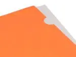 BOLSAS PLASTICO A4 LIDER. BL20 EM "L" 180mic 11336 LARANJA OPACO PACK 10 - Image 2