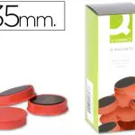 IMANS 35MM Q-CONNECT KF02648 VERMELHO 36235 CAIXA C/10