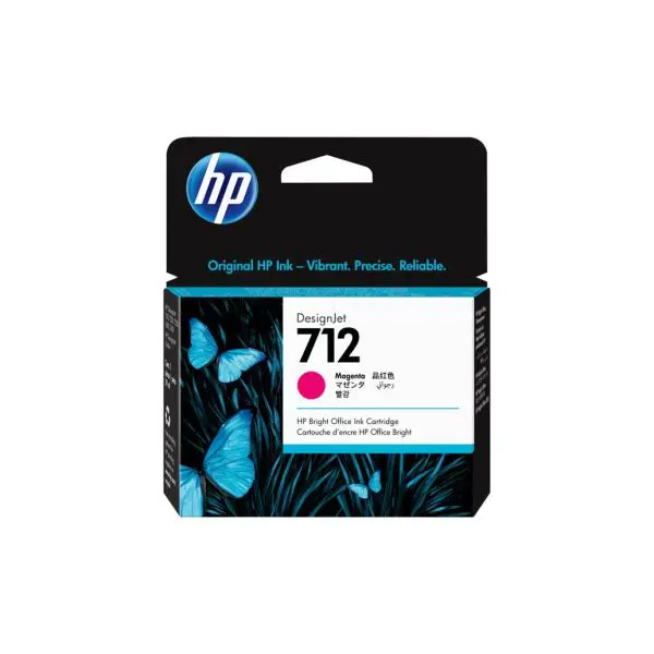 TINTEIROS HP 3ED68A - MAGENTA Nº712 - 29ml