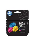 TINTEIRO HP B7RT8AE - Nº302XL/Nº304XL COR 300pg