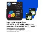 TINTEIRO HP B7RT8AE - Nº302XL/Nº304XL COR 300pg - Image 2