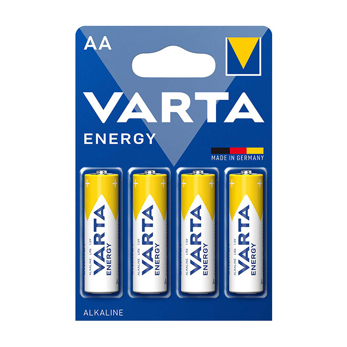 Pilhas Alcalinas Varta LR6 AA 1.5v - Pack 4 Pilhas Alcalinas Varta LR6 AA 1.5v - Pack 4 - Image 1