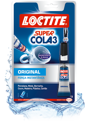 Cola Super 3 - Tubos 3grs Loctite Original