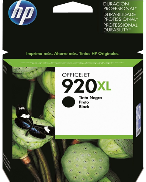 Tinteiros HP CD975A - Nº920XL Preto 1200pg