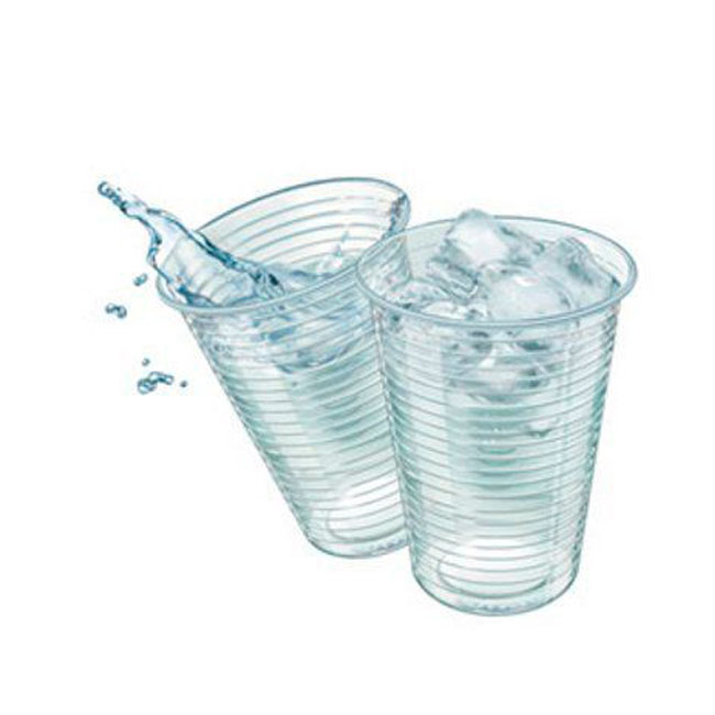 Copos Plastico Transparentes 200cc (Agua) Pack 50