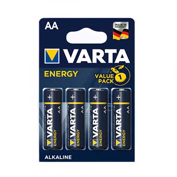 Pilhas Alcalinas Varta LR6 AA 1.5v - Pack 4