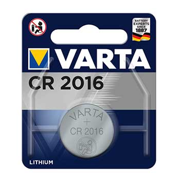 Pilhas Varta CR2016 - 3V - Pack c/5