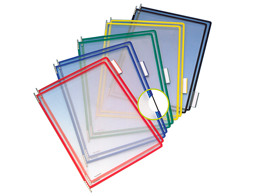 BOLSAS RECARGA P/PORTA CAT.TARIFOLD A4 114009 CORES SORTIDAS 76170 - PACK10 BOLSAS RECARGA P/PORTA CAT.TARIFOLD A4 114009 CORES SORTIDAS 76170 - PACK10 - Image 1