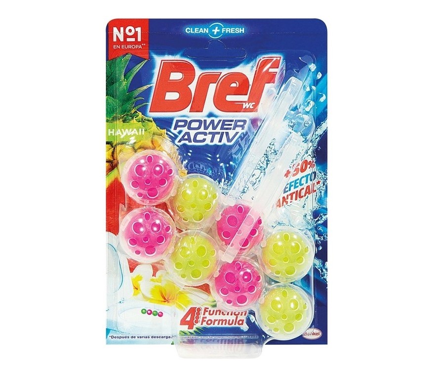DESINF. E AMBIENTADOR PARA SANITA BREF DUO PACK 2 x 50g - 59992 DESINF. E AMBIENTADOR PARA SANITA BREF DUO PACK 2 x 50g - 59992 - Image 1
