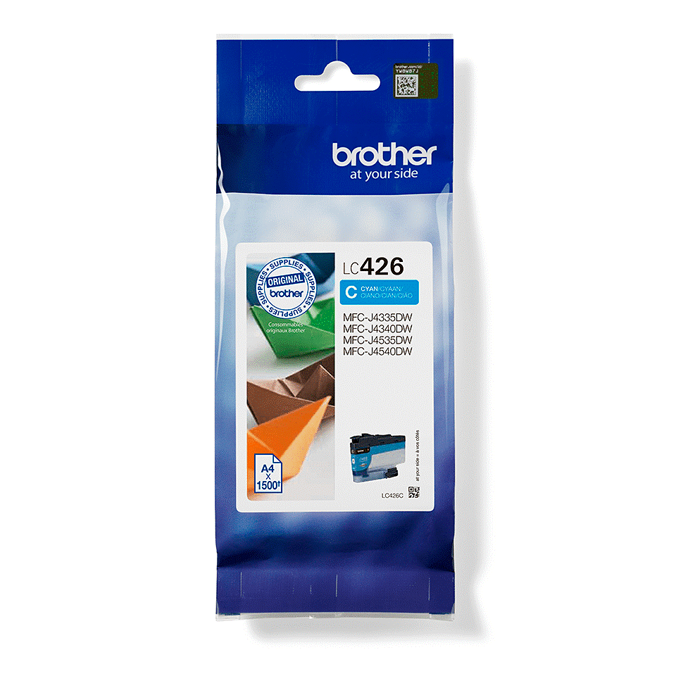 TINTEIROS BROTHER LC426C - AZUL 1500pg TINTEIROS BROTHER LC426C - AZUL 1500pg - Image 1