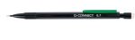 LAPISEIRAS 0,7 Q-CONNECT KF01345 PRETA COM CLIP VERDE 150180